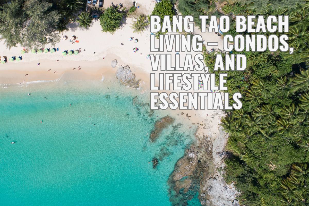 住在邦涛 - 邦涛海滩鸟瞰图