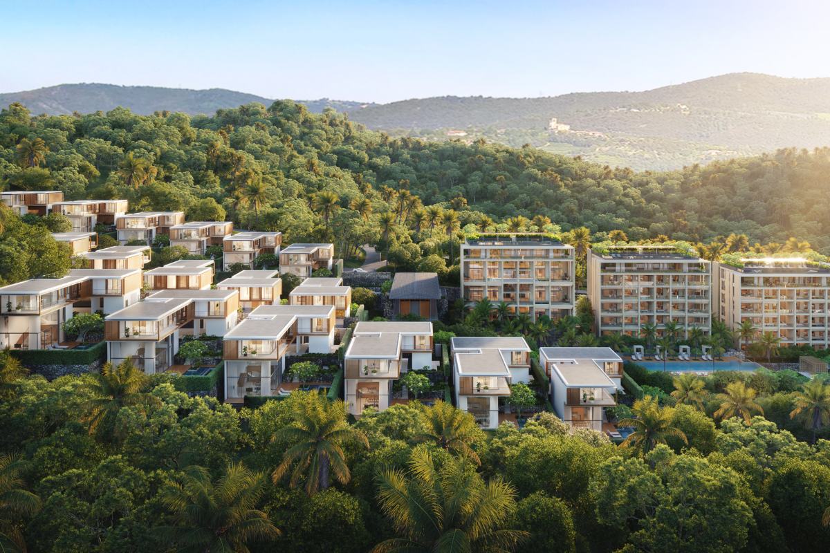 Kiara Reserve Residences Phuket – luxury resort-style homes with modern design and premium amenities.
