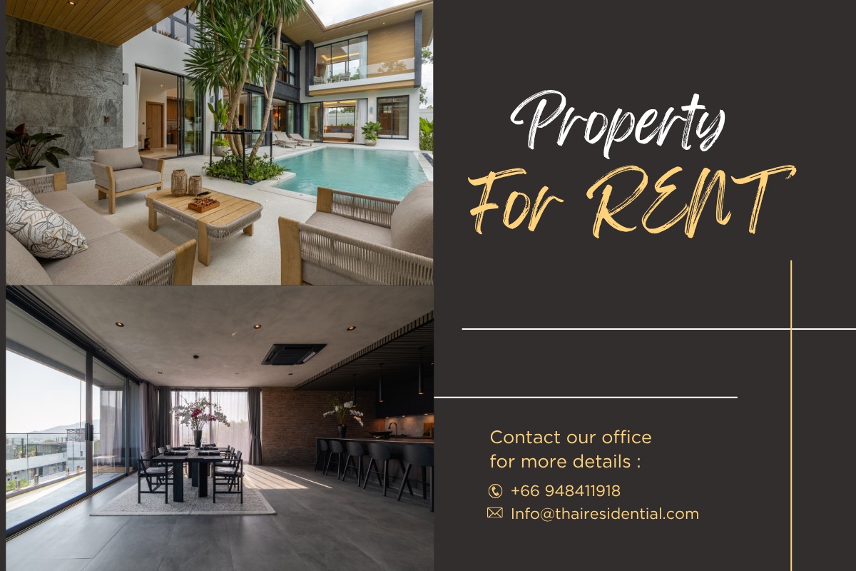 Renting your property in Phuket – maximise income with expert property management and tenant services.