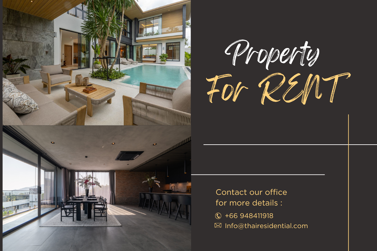 Renting your property in Phuket – maximise income with expert property management and tenant services.