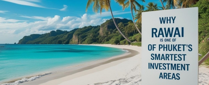 Rawai property investment - image of paradise beach.