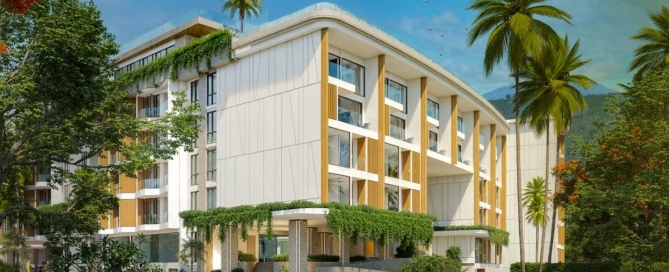 1-2 bedroom fully-furnished resort condos near Kamala Beach, Phuket - exterior shot