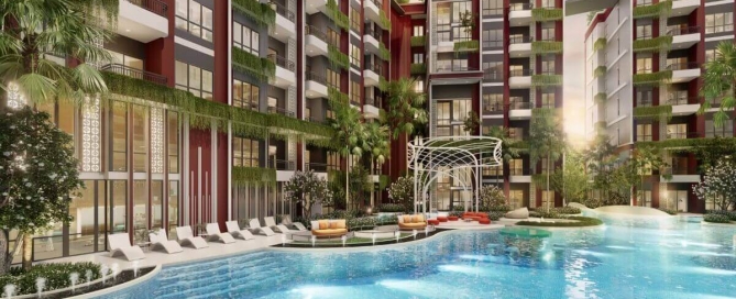 1-bedroom pet-friendly condos & duplexes near Bang Tao Beach, Phuket - exterior view