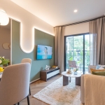 1-bedroom resort style condos 800m Bangtao Beach Phuket - completed showroom