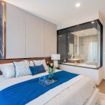 2-3 bedroom condos & duplexes 800m Bang Tao Beach, Phuket - master bedroom with ensuite bathroom