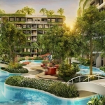 2-3 bedroom condos & duplexes 800m Bang Tao Beach, Phuket - lagoon-style pool
