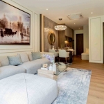 2-3 bedroom luxury condos near Surin Beach, Phuket - open plan living, dining and kitchen area