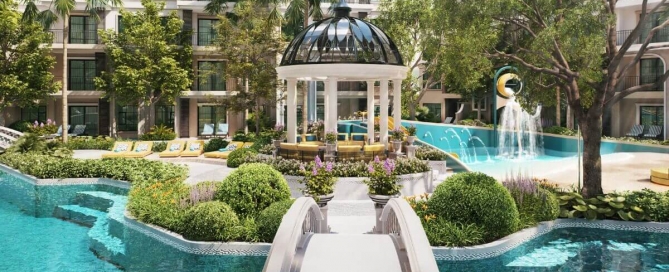 2-4 bedroom mediterranean style penthouses for sale near Kata Beach, Phuket - paradise island