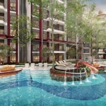 2-bedroom pet-friendly condos & duplexes near Bang Tao Beach, Phuket - pool area