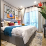 1-bedroom pet-friendly condos & duplexes near Bang Tao Beach, Phuket - completed show unit bedroom