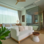 3-4 bedroom smart home pool villas in Pru Jampa, Phuket - ensuite bathroom with bathtub