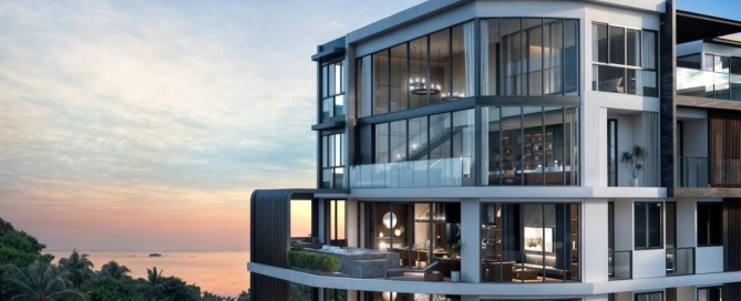 3-5 bedroom condos & duplexes with private pools near Surin Beach, Phuket - exterior view