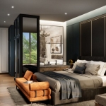 3-5 bedroom condos & duplexes with private pools near Surin Beach, Phuket - bedroom