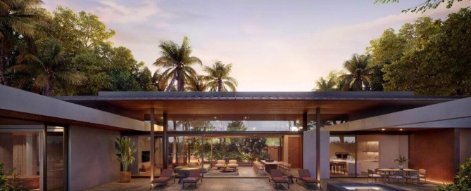 4-5 bedroom luxury pool villas on large plots in Pru Jampa, Phuket – pool view