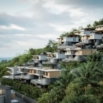 4-bedroom hillside sea view pool villas near Karon Beach, Phuket – sea and mountain views
