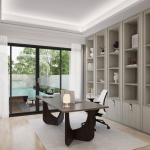 4-bedroom pool villas near Robinson Chalong, Phuket - pool access bedroom or home office