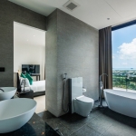5-Bedroom Sea View Hilltop Pool Villa in Chalong, Phuket by Owner – bathroom