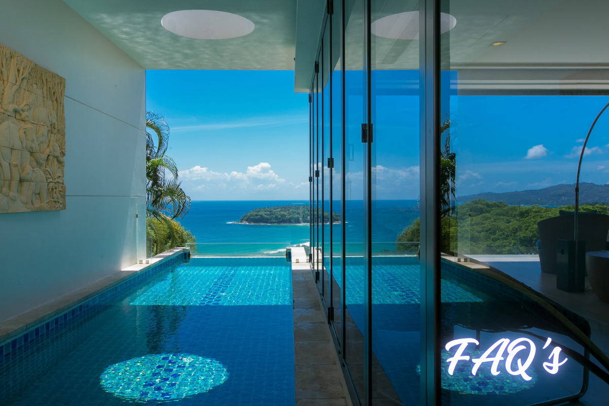 Exterior view of The Heights – A Unit in Kata, Phuket, modern luxury condominium with sleek architecture, spacious balconies, and panoramic sea views.