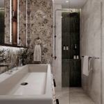 1-2 bedroom golf course view condos in Laguna, Phuket bathroom sink PSC-LAG-1505