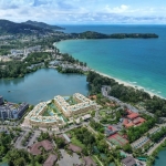 2–3 bedroom lakeside condos 5-minute walk to Bang Tao Beach, Laguna, Phuket aerial view PSC-LAG-1503