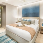 2–3 bedroom lakeside condos 5-minute walk to Bang Tao Beach, Laguna, Phuket bedroom PSC-LAG-1503