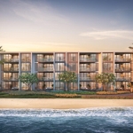 2-3 bedroom condos with pool options on Mai Khao Beachfront exterior view PSC-MAI-1499