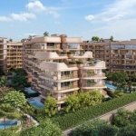 2–3 bedroom golf view condos with private pools in Laguna Phuket aerial view PSC-LAG-1506