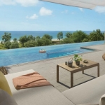 2-3 bedroom penthouse pool condos 250m from Bang Tao Beach, Laguna Phuket rooftop pools loungers PSC-LAG-1504
