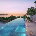 2-3 bedroom penthouse pool condos 250m from Bang Tao Beach, Laguna Phuket rooftop infinity pool PSC-LAG-1504
