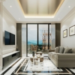 2-3 bedroom pet friendly condos in Pasak, Cherng Talay, Phuket 2 bedroom living area PSC-CHE-1495