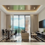 2-3 bedroom pet friendly condos in Pasak, Cherng Talay, Phuket living and dining area PSC-CHE-1495