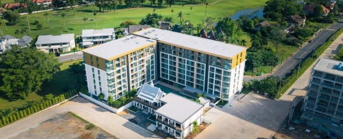 2-3 bedroom resort condos for sale in the Laguna area near Bang Tao Beach, Phuket beside golf course PSC-BAN-1507
