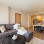 2-3 bedroom resort condos for sale in the Laguna area near Bang Tao Beach, Phuket open plan living dining and kitchen PSC-BAN-1507