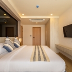 2-3 bedroom resort condos for sale in the Laguna area near Bang Tao Beach, Phuket bedroom with TV PSC-BAN-1507
