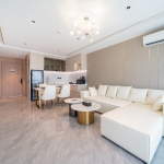 2-bedroom condos with private pools near Chalong Bay and ISP in Rawai Phuket open plan living area PSC-RAW-1492