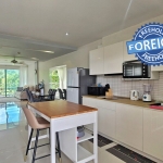 2-bedroom foreign freehold golf course condo in Kathu Phuket kitchen with island PSC-KTU-1491