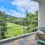 2-bedroom foreign freehold golf course condo in Kathu Phuket balcony overlooking golf course PSC-KTU-1491