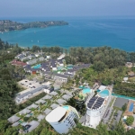 3-4 bedroom penthouse condos for sale 400 metre walk to Bang Tao Beach, Phuket aerial view PSC-BAN-1502
