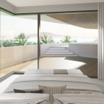 3-4 bedroom penthouse condos for sale 400 metre walk to Bang Tao Beach, Phuket bedroom 1 pool access PSC-BAN-1502