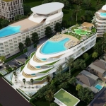 3-4 bedroom penthouse condos for sale 400 metre walk to Bang Tao Beach, Phuket private pools PSC-BAN-1502