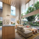 3-bedroom duplex condos with private pools near Boat Avenue & Laguna Phuket open plan living dining area PSC-CHE-1496