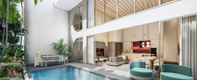 3-bedroom duplex condos with private pools near Boat Avenue & Laguna Phuket private pool PSC-CHE-1496