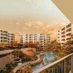3-bedroom duplex condos with private pools near Boat Avenue & Laguna Phuket aerial view PSC-CHE-1496