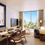 3-bedroom resort condos near Bang Tao Beach, Phuket dining area living area PSC-BAN-1508