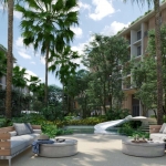 3-bedroom resort condos near Bang Tao Beach, Phuket pool loungers PSC-BAN-1508