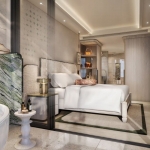 1-bedroom branded condos for sale in a beachfront resort community in Kamala, Phuket bedroom PSC-KAM-1510