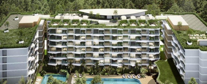 1-bedroom condo near Nai Harn Beach, Phuket exterior shot PSC-NAH-1512