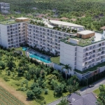 1-bedroom condo near Nai Harn Beach, Phuket aerial view PSC-NAH-1512