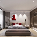 1-bedroom condo near Nai Harn Beach, Phuket bedroom and closet PSC-NAH-1512