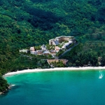 2-3 bedroom branded condos for sale in a beachfront resort community in Kamala, Phuket aerial view PSC-KAM-1511